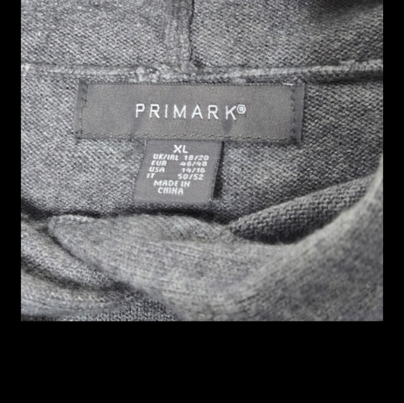 Primark Gray Pullover Hooded Sweater - Picture 5 of 5